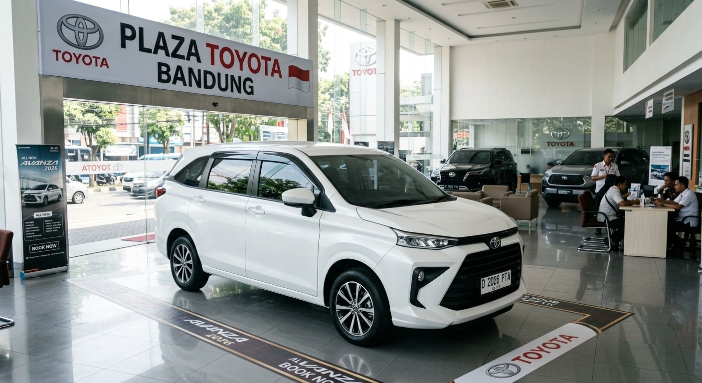 Toyota Avanza 2026 – MPV keluarga favorit warga Bandung Raya